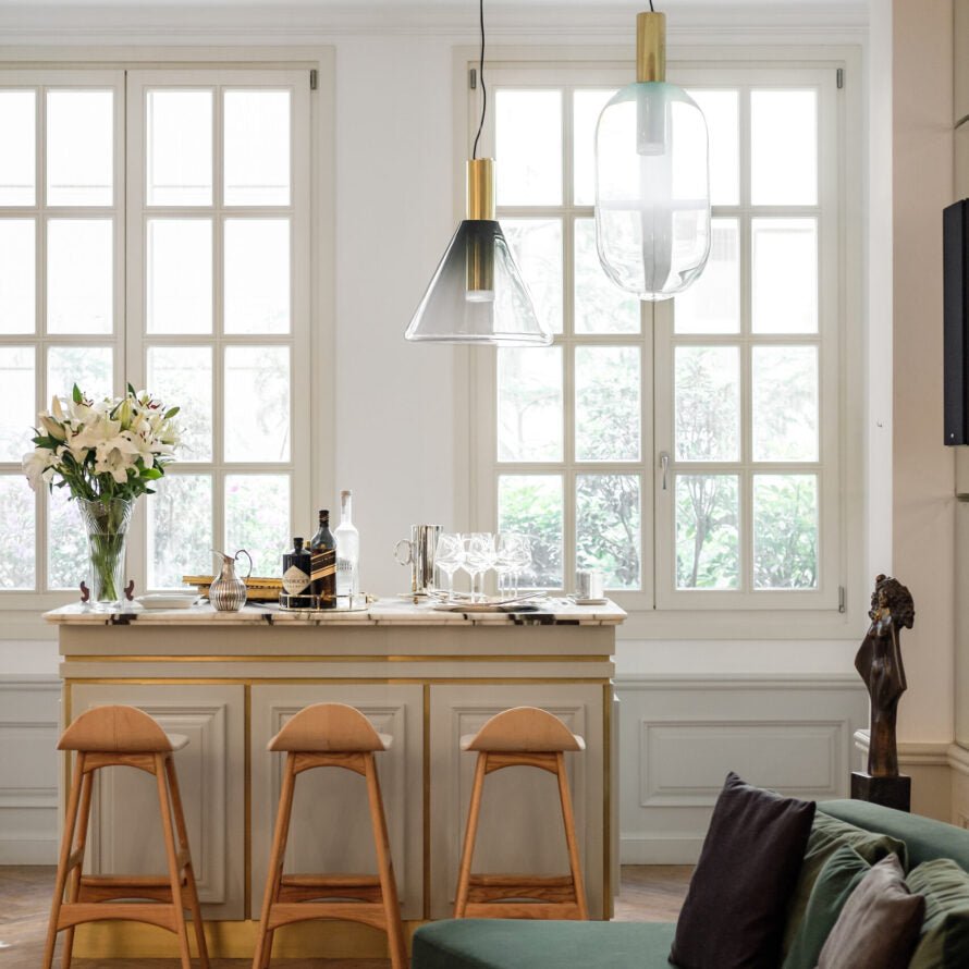 Aeris Suspension en Verre Minimaliste - Neutralighting
