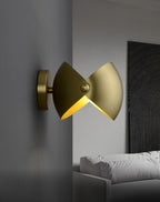 Luno Applique Murale en Laiton Élégante - Neutralighting