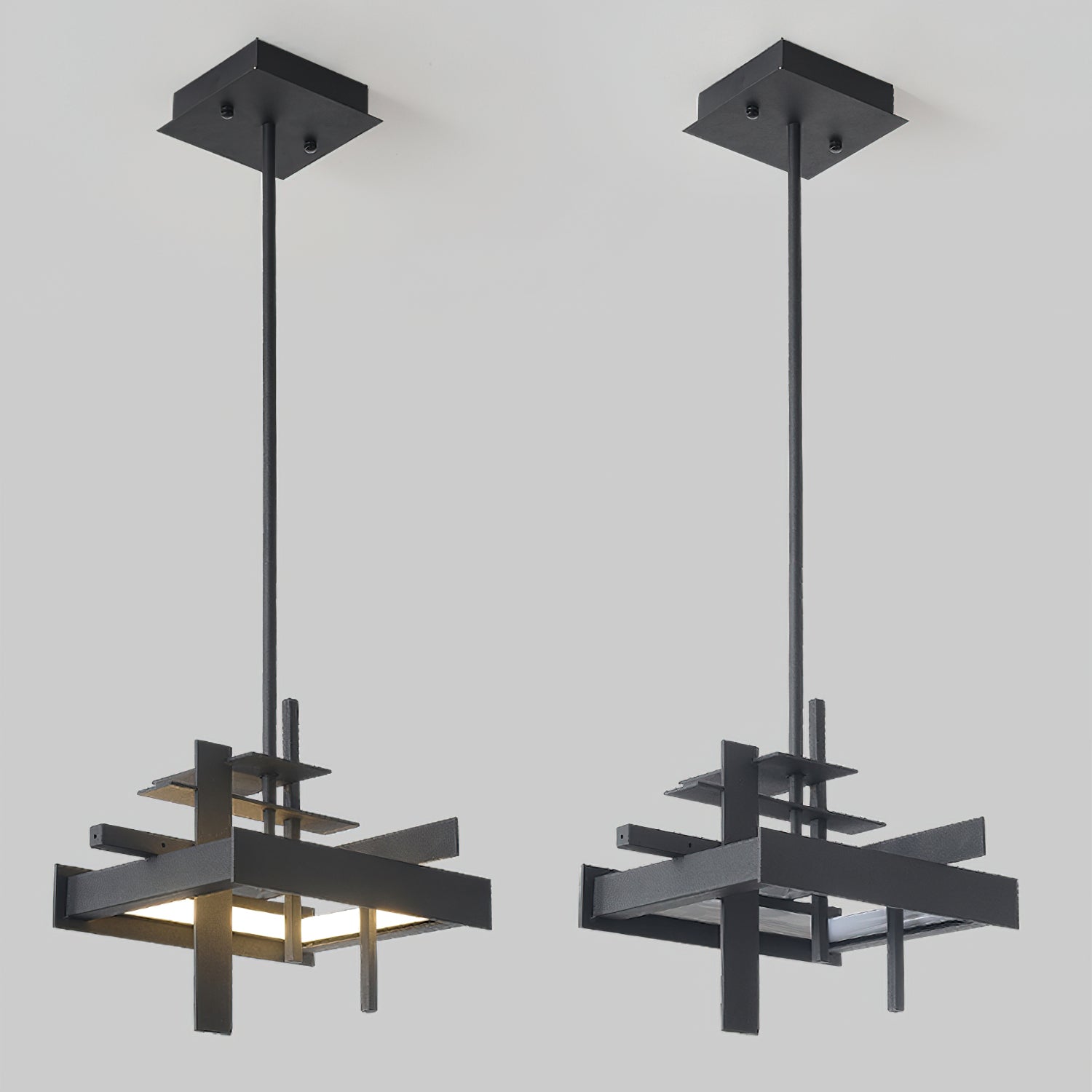 Orlenace Suspension Géométrique en Métal - Neutralighting