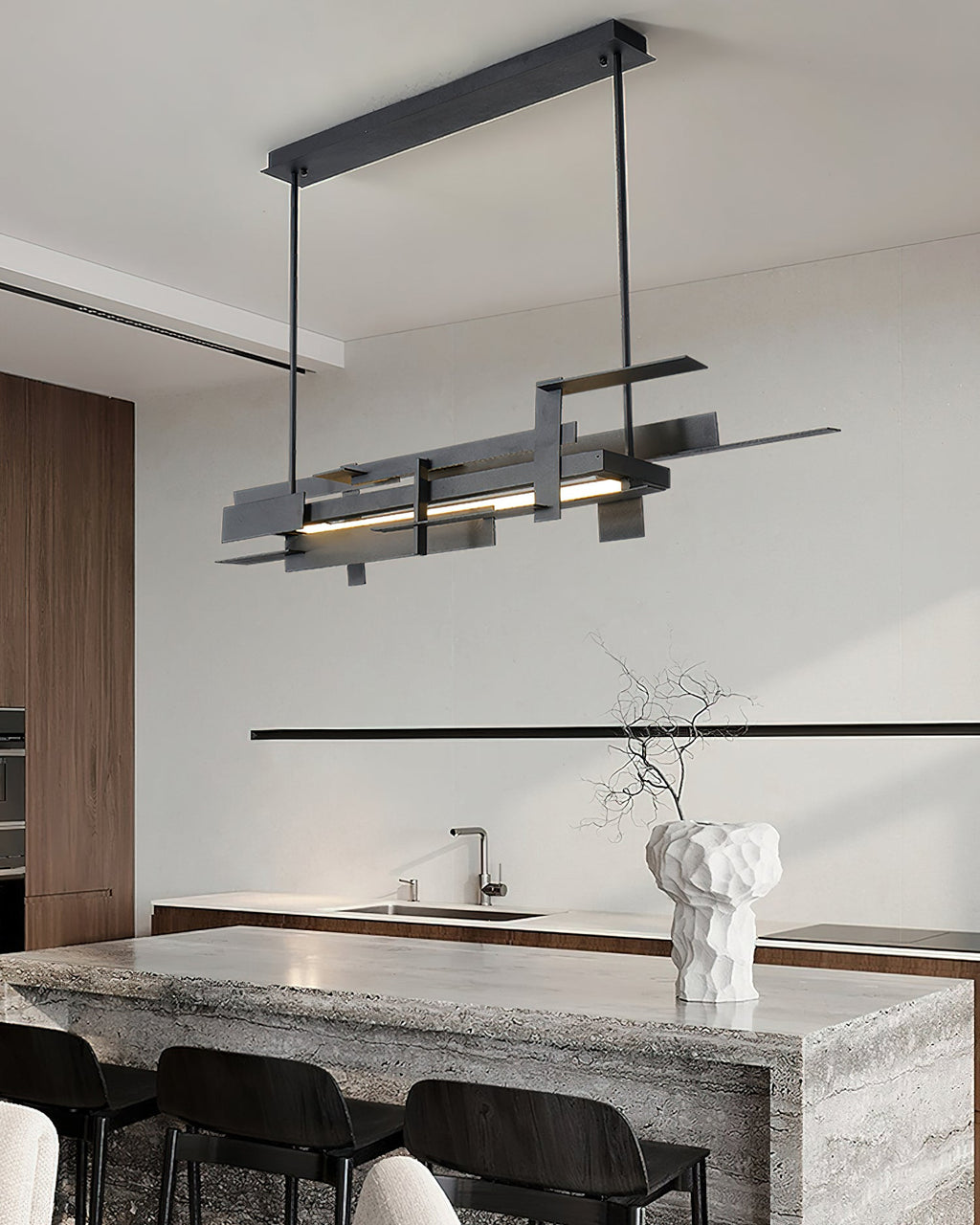 Orlenace Suspension Géométrique en Métal - Neutralighting