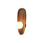 Keith Applique Murale Moderne Minimaliste en Bois et Verre - Neutralighting