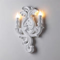 Virelli Applique Murale Sculpturale Bras en Plâtre en Forme de Bougie Éclairage Ascendant Élégant - Neutralighting