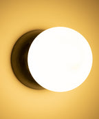 Fable Applique Murale Marbre Verre Moderne - Neutralighting