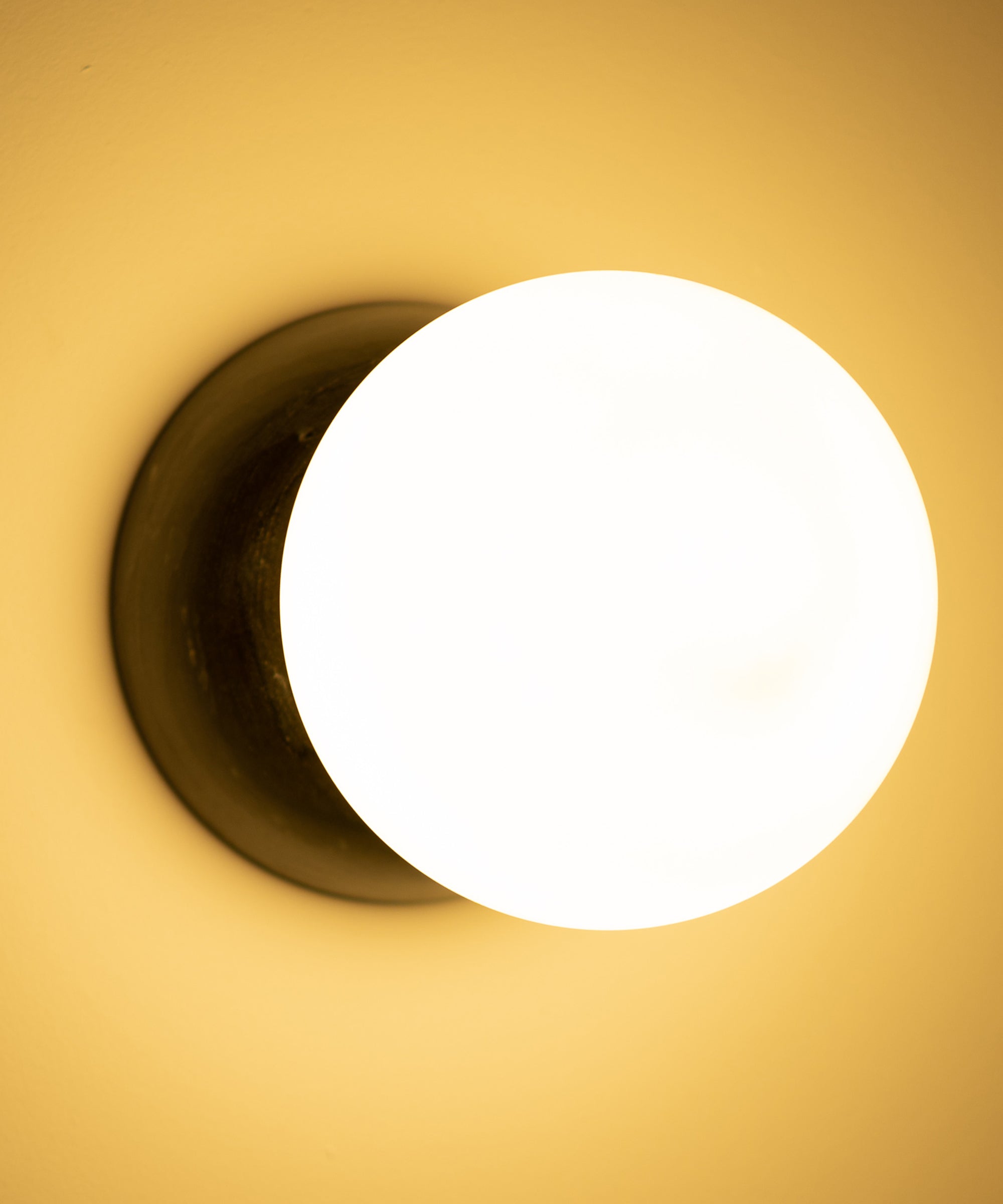 Fable Applique Murale Marbre Verre Moderne - Neutralighting