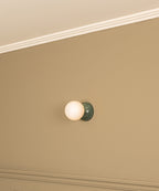 Fable Applique Murale Marbre Verre Moderne - Neutralighting