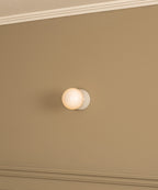 Fable Applique Murale Marbre Verre Moderne - Neutralighting