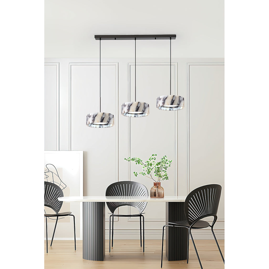 Glide Suspension Marbre Métal Moderne - Neutralighting