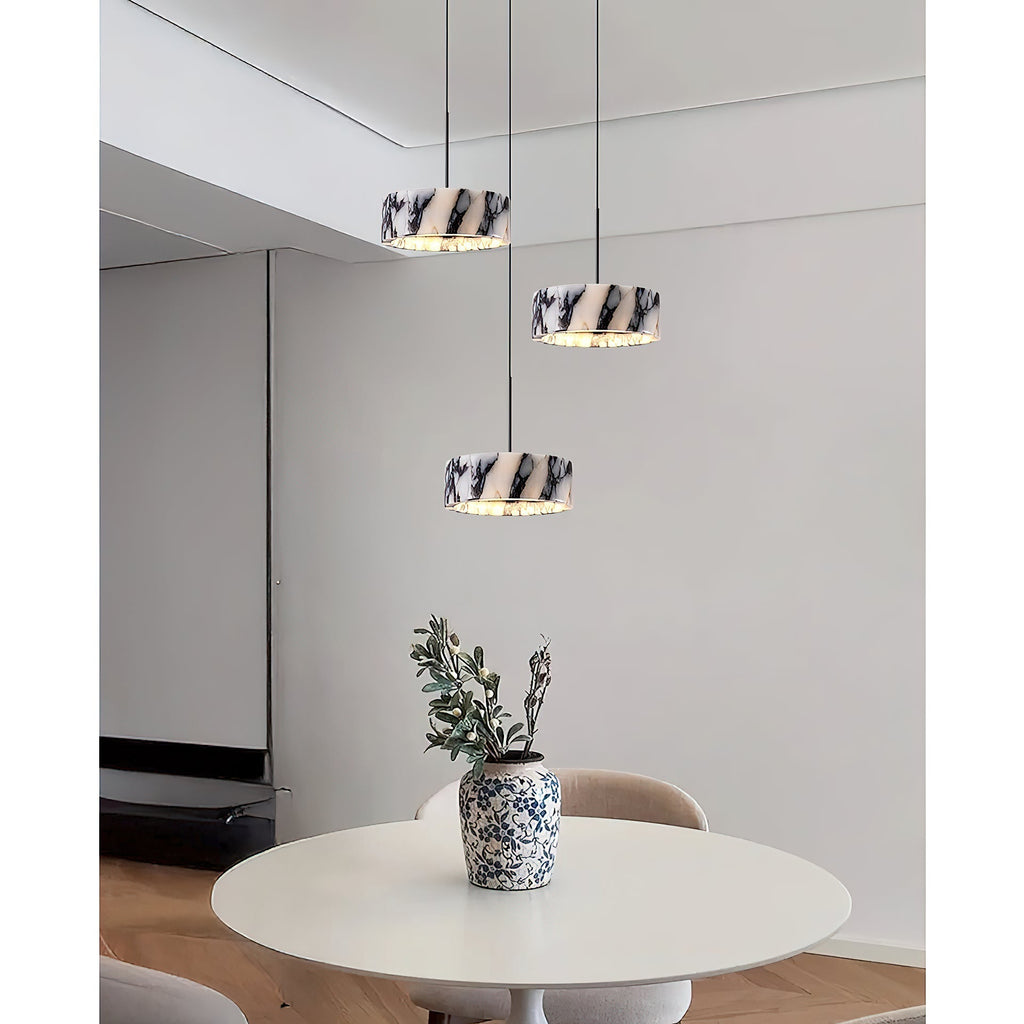 Glide Suspension Marbre Métal Moderne - Neutralighting