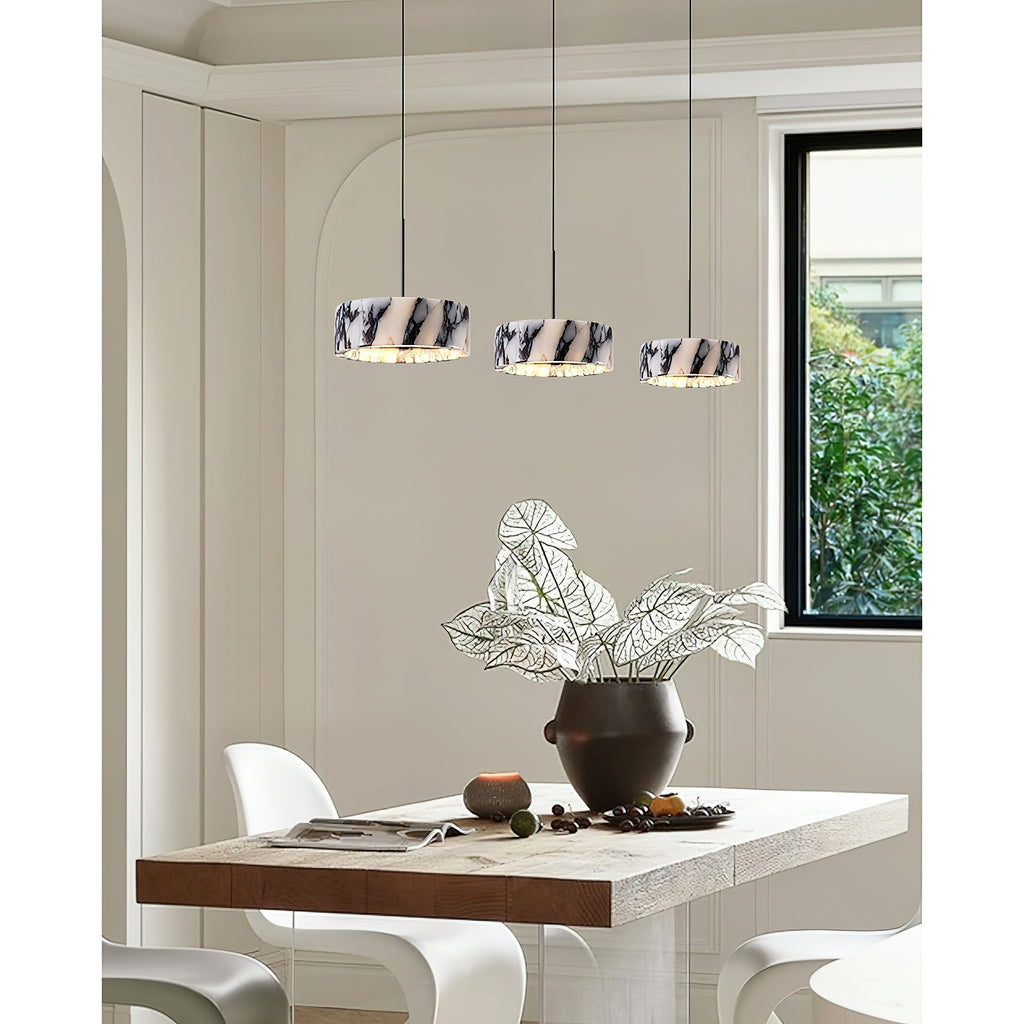 Glide Suspension Marbre Métal Moderne - Neutralighting