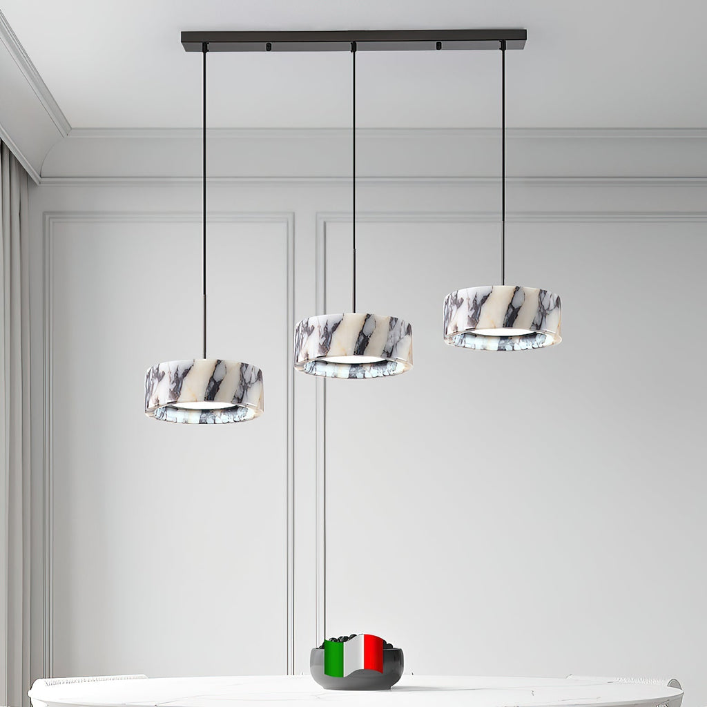 Glide Suspension Marbre Métal Moderne - Neutralighting