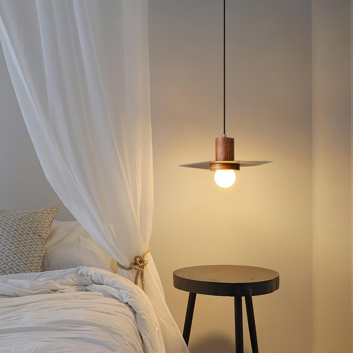 Olvenan Premium Nordic Art Bois Suspension - Neutralighting