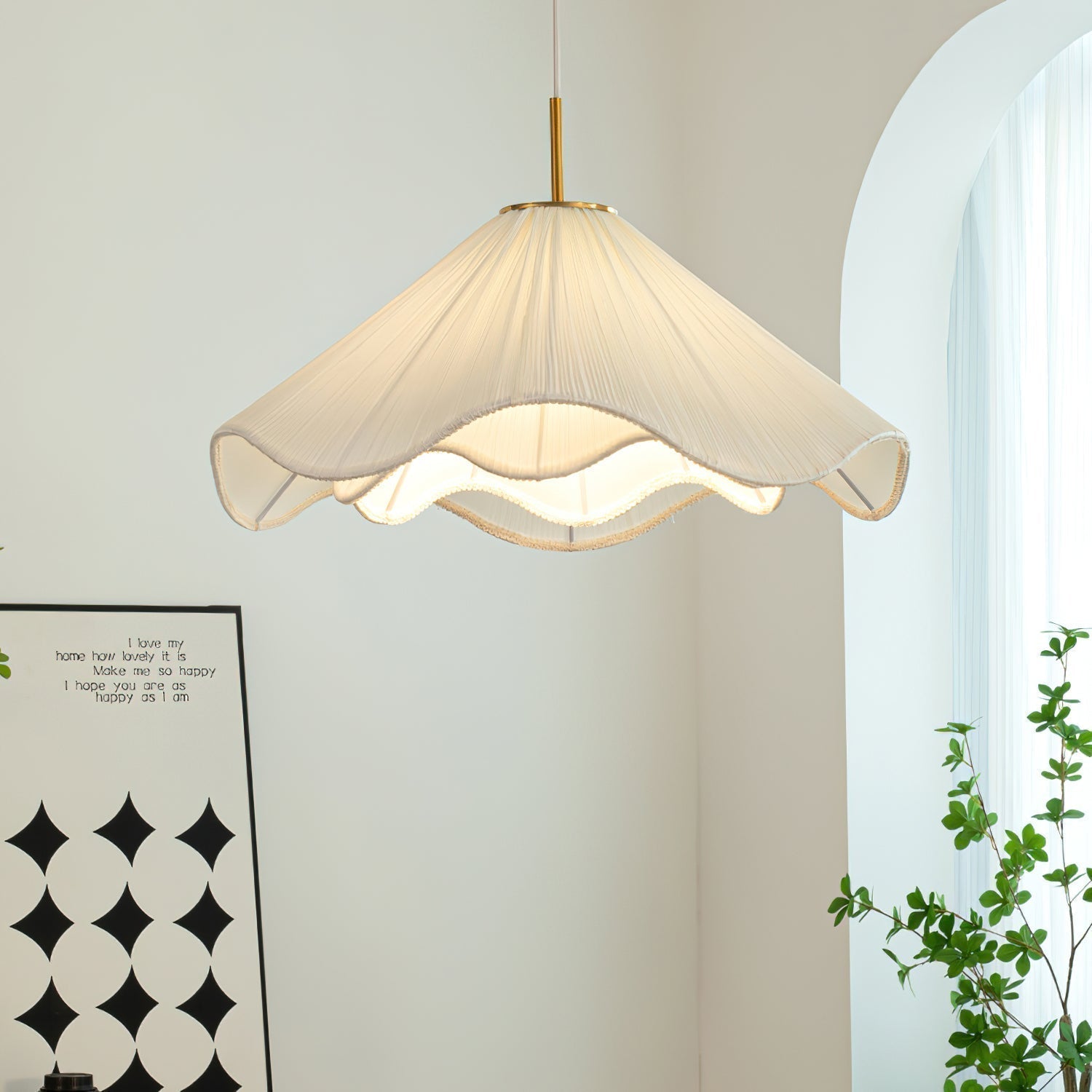 Drift Suspension Minimaliste en Tissu - Neutralighting