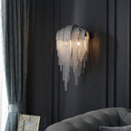 Chains Applique Murale Postmoderne de Luxe avec Franges - Neutralighting