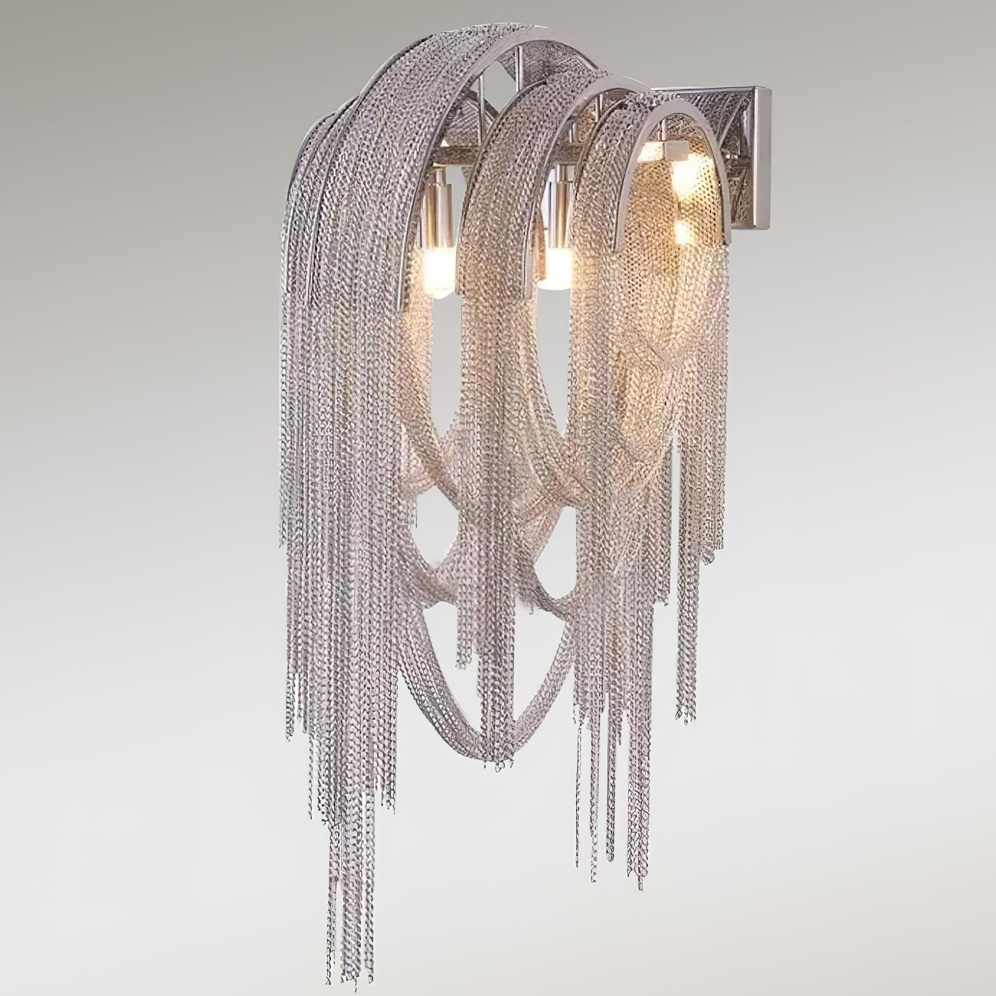 Chains Applique Murale Postmoderne de Luxe avec Franges - Neutralighting