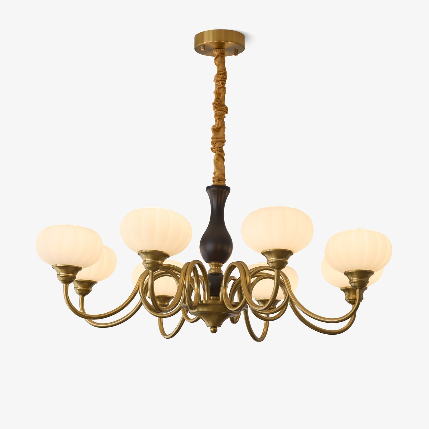 Avinor Chandelier Traditionnel en Bois Nordique - Neutralighting