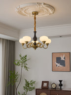 Avinor Chandelier Traditionnel en Bois Nordique - Neutralighting