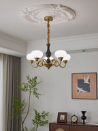 Avinor Chandelier Traditionnel en Bois Nordique - Neutralighting