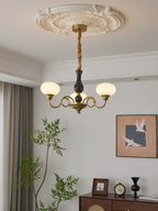 Avinor Chandelier Traditionnel en Bois Nordique - Neutralighting