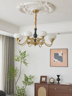Avinor Chandelier Traditionnel en Bois Nordique - Neutralighting