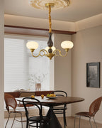 Avinor Chandelier Traditionnel en Bois Nordique - Neutralighting