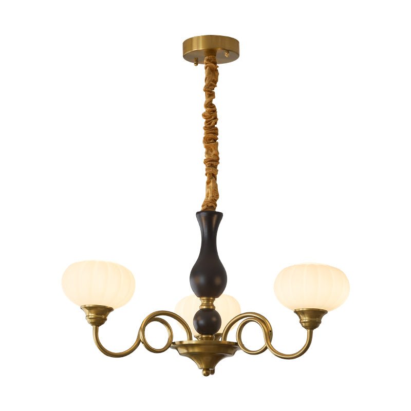 Avinor Chandelier Traditionnel en Bois Nordique - Neutralighting
