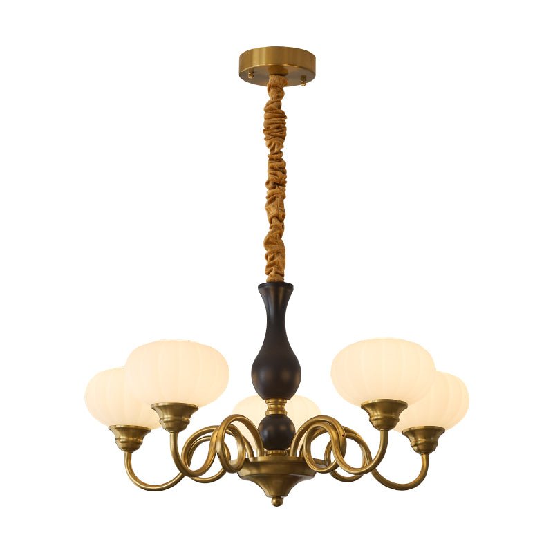 Avinor Chandelier Traditionnel en Bois Nordique - Neutralighting