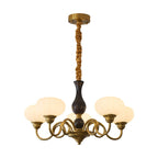 Avinor Chandelier Traditionnel en Bois Nordique - Neutralighting
