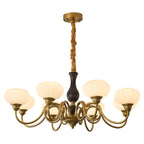 Avinor Chandelier Traditionnel en Bois Nordique - Neutralighting