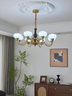 Avinor Chandelier Traditionnel en Bois Nordique - Neutralighting