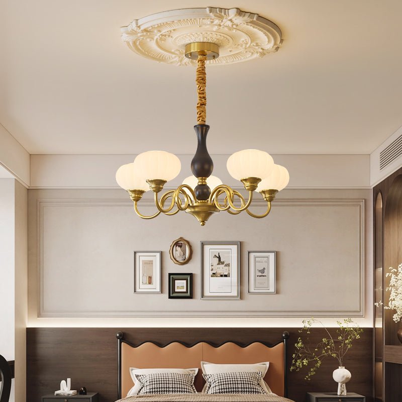 Avinor Chandelier Traditionnel en Bois Nordique - Neutralighting