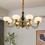 Avinor Chandelier Traditionnel en Bois Nordique - Neutralighting