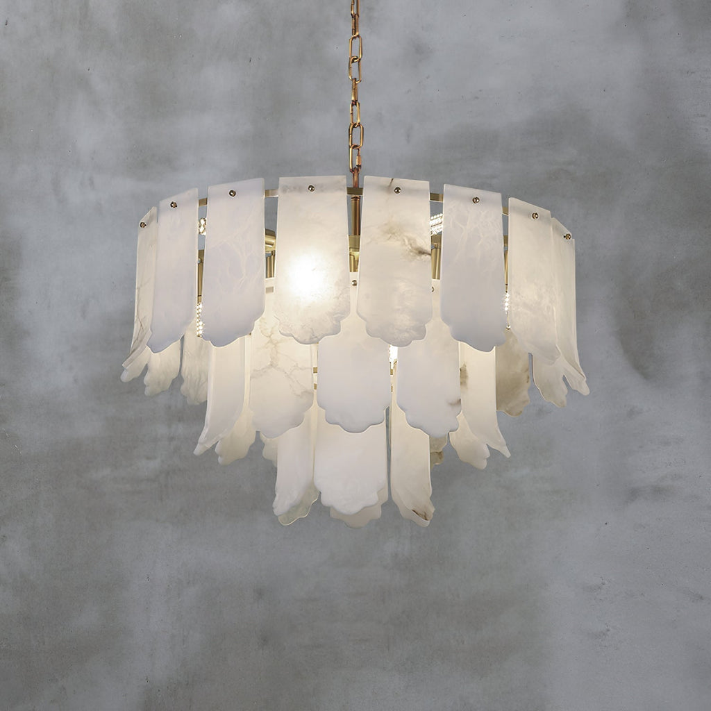 Hue Lustre Laiton Albâtre Luxe Postmoderne - Neutralighting