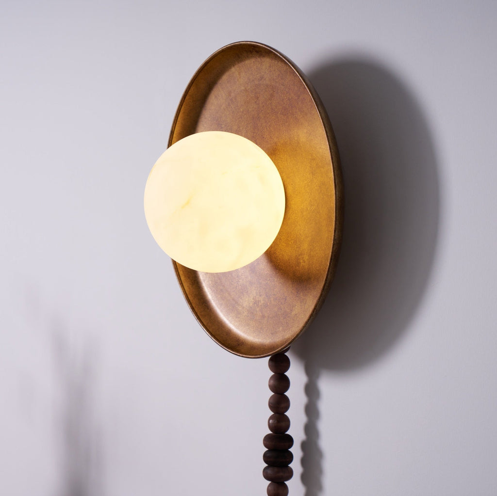 Olive Applique Murale Premium Nordique Art Marbre - Neutralighting