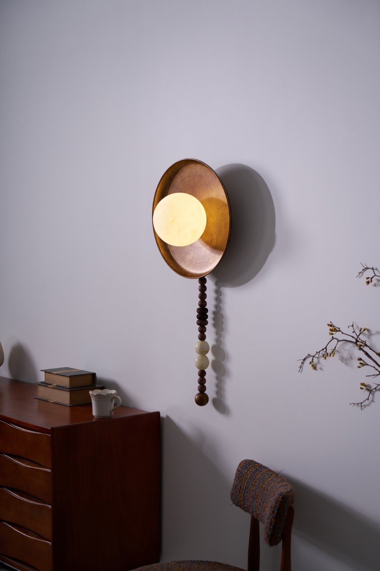 Olive Applique Murale Premium Nordique Art Marbre - Neutralighting
