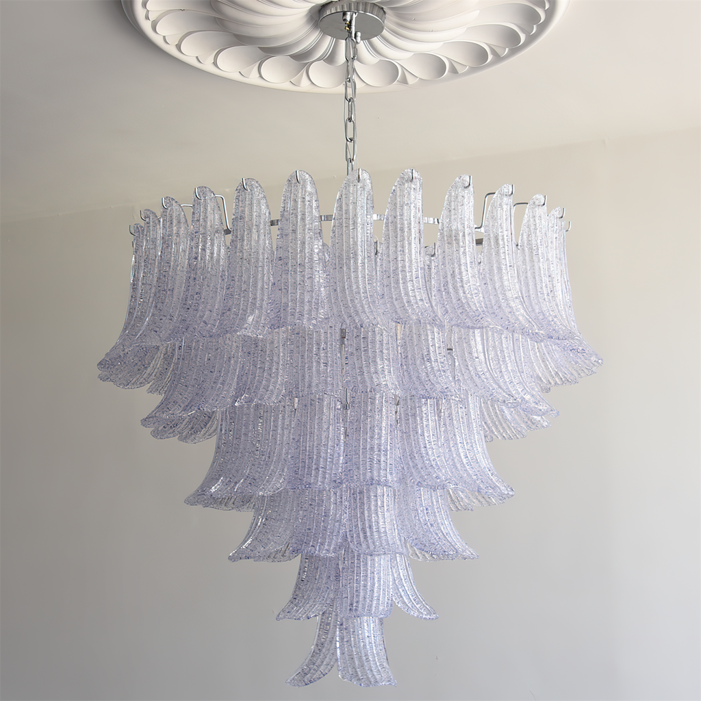 ElenaLustre Pétales En Verre En Forme De Main Sur Cadre Superposé - Neutralighting