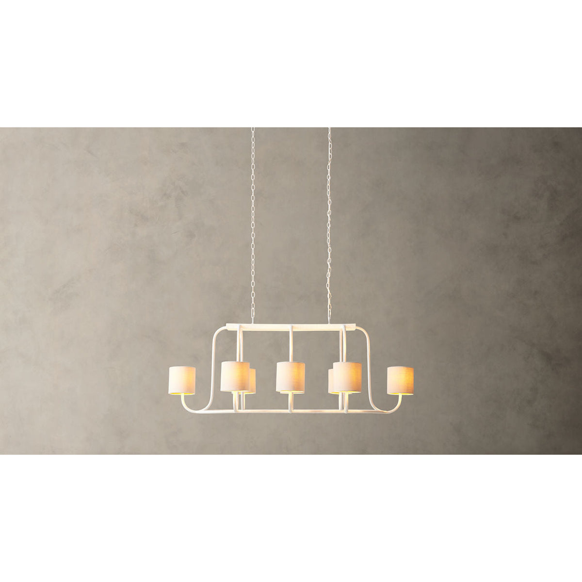 Lithe Lustre Laiton Métal Tissu Vintage - Neutralighting