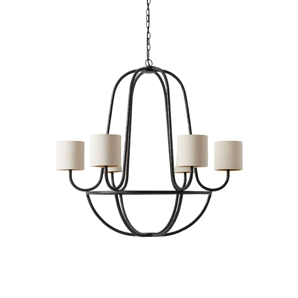 Lithe Lustre Laiton Métal Tissu Vintage - Neutralighting