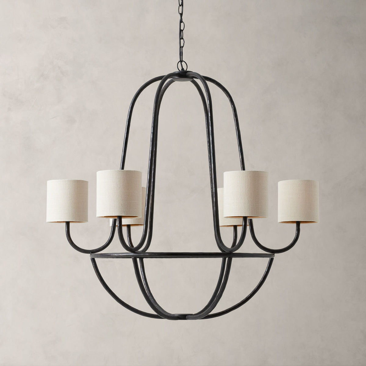 Lithe Lustre Laiton Métal Tissu Vintage - Neutralighting
