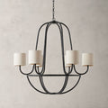 Lithe Lustre Laiton Métal Tissu Vintage - Neutralighting