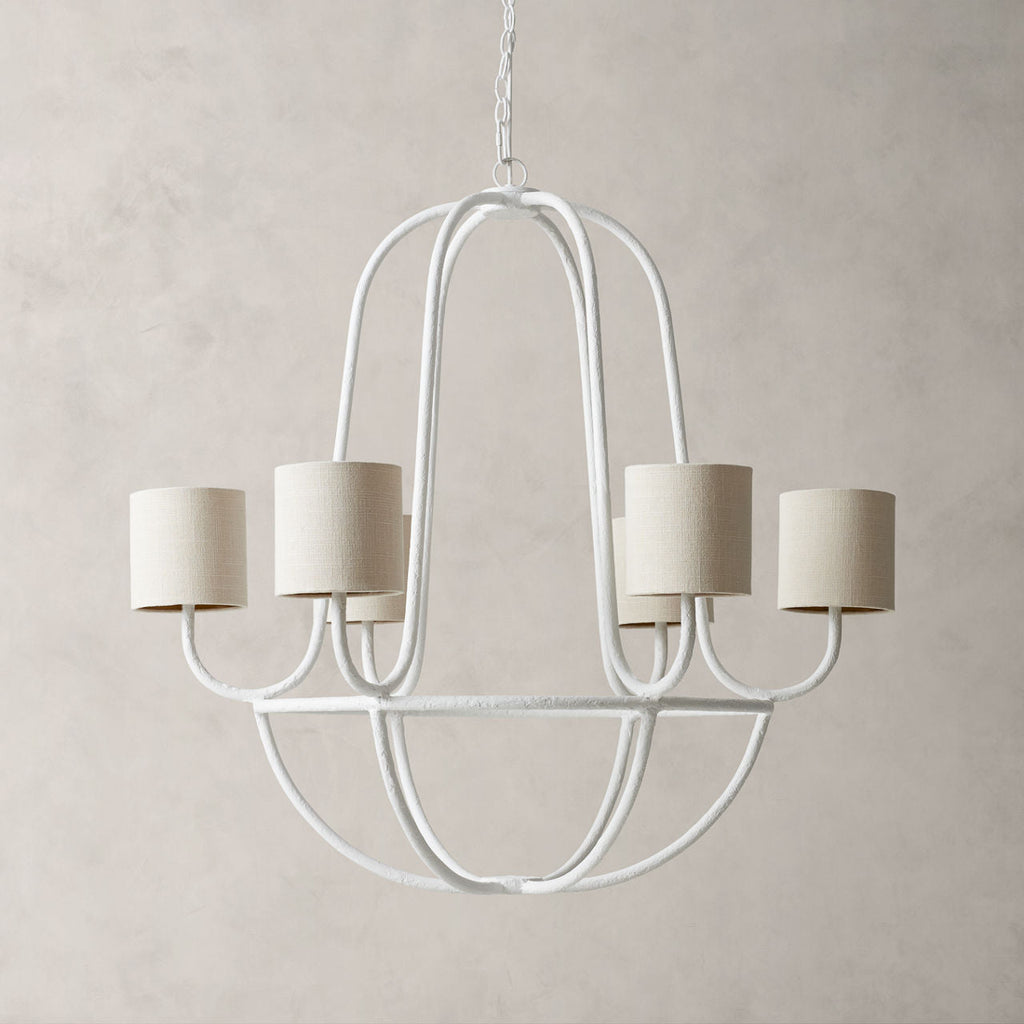 Lithe Lustre Laiton Métal Tissu Vintage - Neutralighting