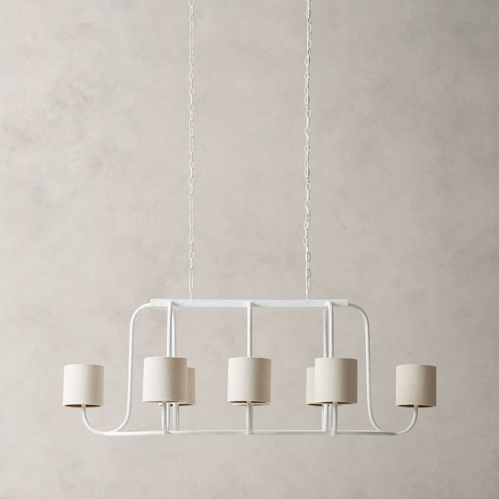 Lithe Lustre Laiton Métal Tissu Vintage - Neutralighting