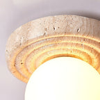 Carmen Travertin Plafonnier - Neutralighting