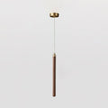 Kyoto Noyer Laiton Linéaire Suspension Lumière - Neutralighting