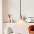 Evtheira Suspension Conique en Travertin - Neutralighting