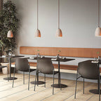 Evtheira Suspension Conique en Travertin - Neutralighting