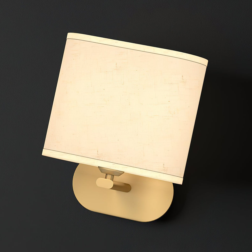 Myth Applique Murale Laiton Tissu Moderne Salon - Neutralighting
