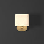 Myth Applique Murale Laiton Tissu Moderne Salon - Neutralighting