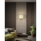 Myth Applique Murale Laiton Tissu Moderne Salon - Neutralighting