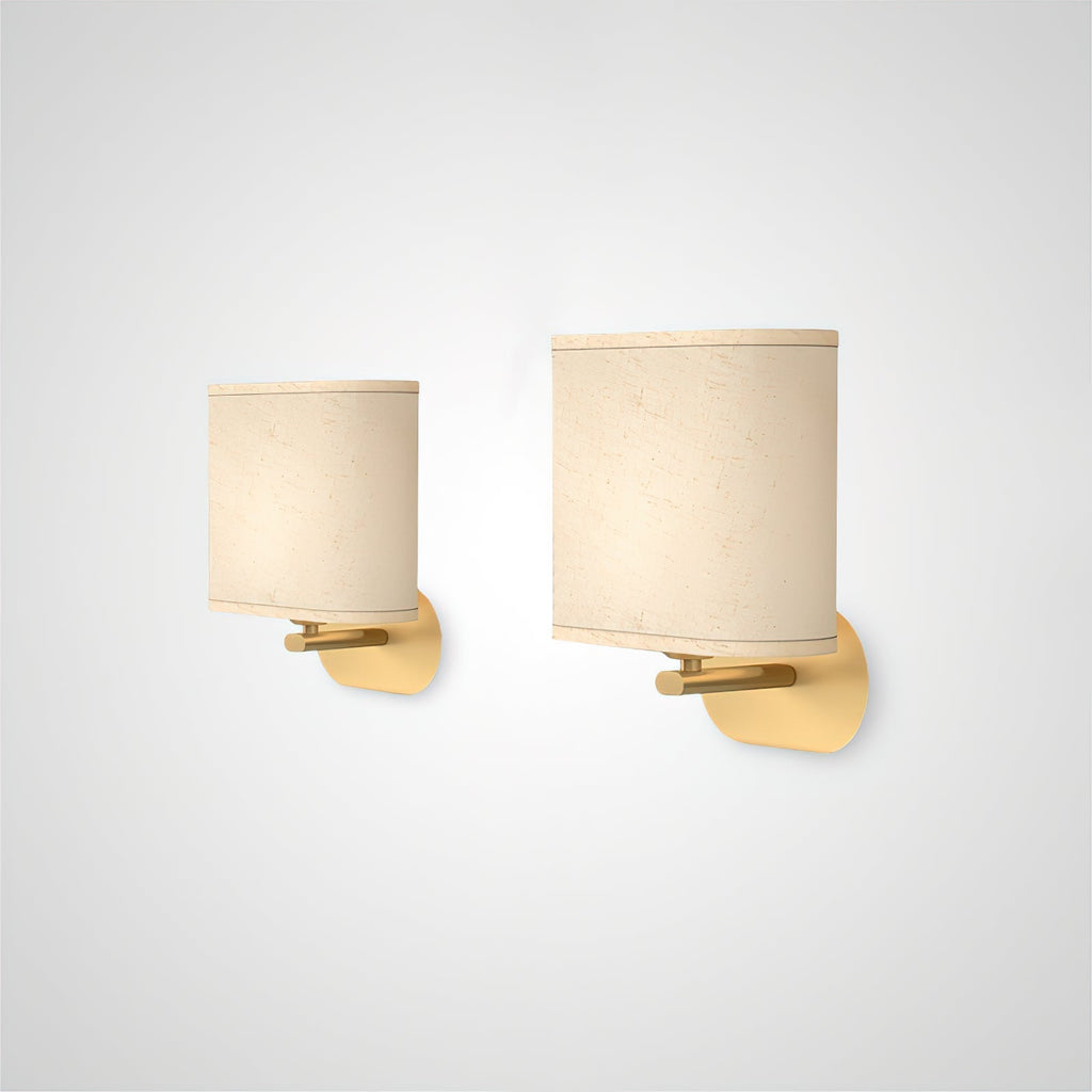 Myth Applique Murale Laiton Tissu Moderne Salon - Neutralighting