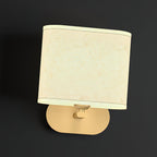 Myth Applique Murale Laiton Tissu Moderne Salon - Neutralighting